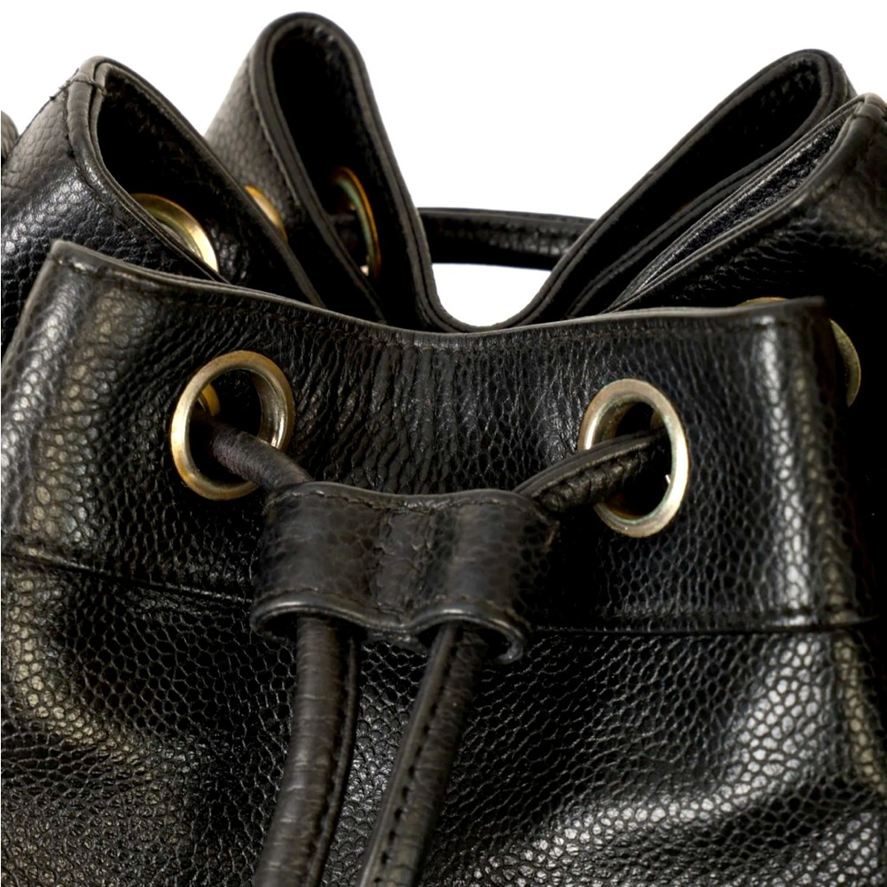 CHANEL Black and Gold Shoulder Bag - Picture 13 of 16